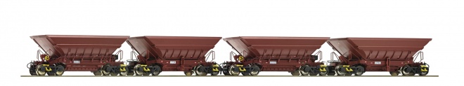 Set of 4 Ore cars LKAB<br /><a href='images/pictures/Roco/Roco-67174.jpg' target='_blank'>Full size image</a>